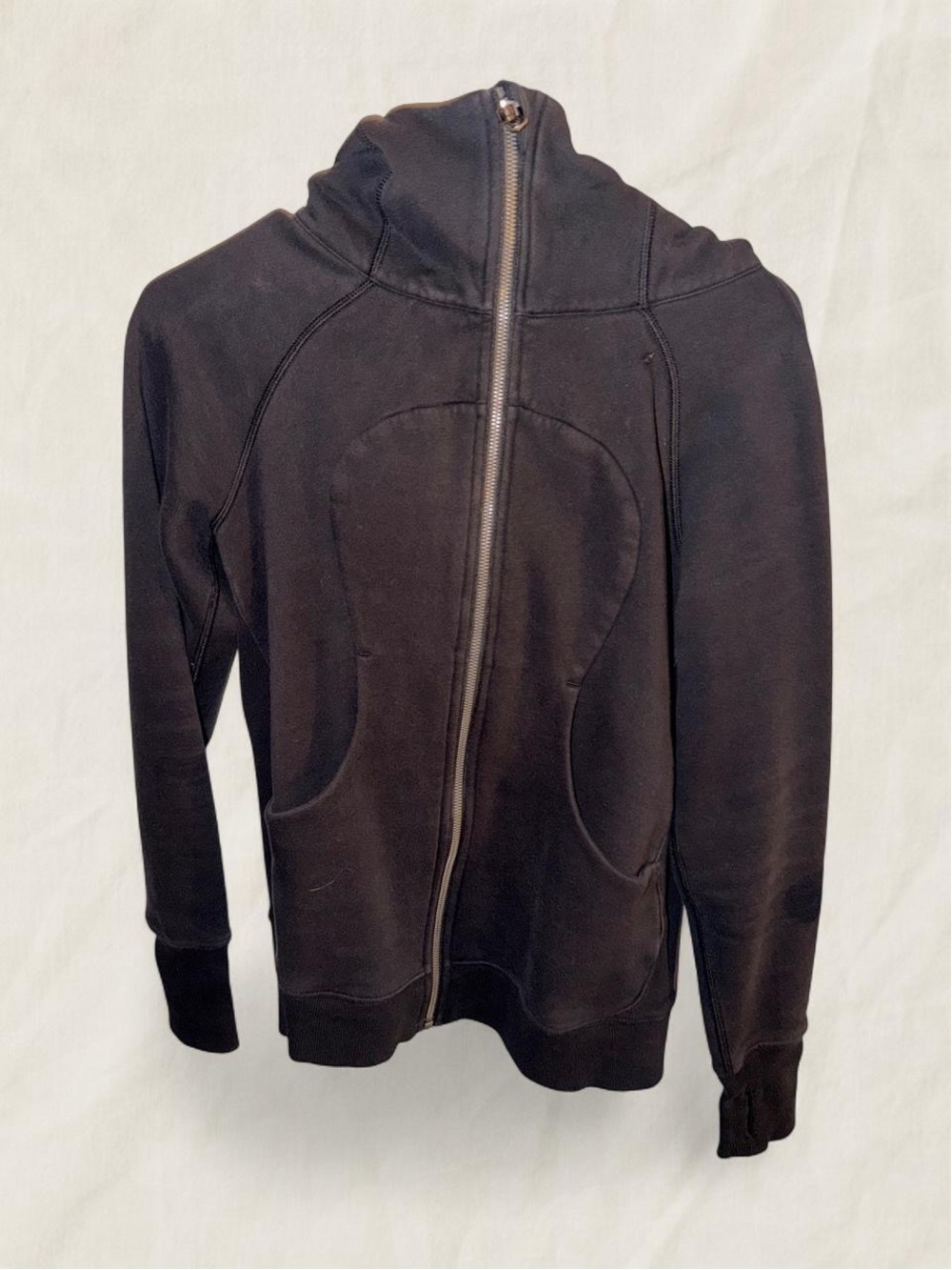lululemon athletica Black Lightweight Full-Zip Hoodie Jacket